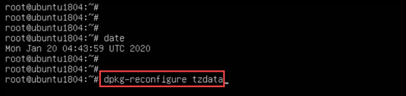 Ubuntu Server 18.04 LTS เปลี่ยน Timezone เป็น Asia/Bangkok