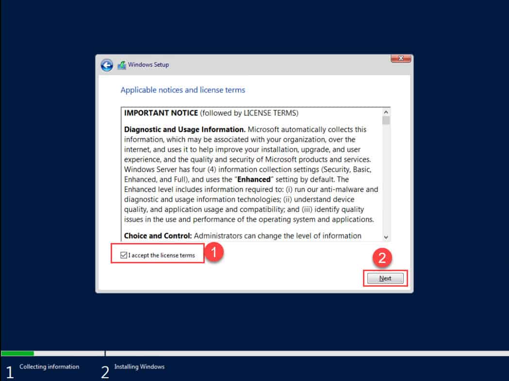 วิธีติดตั้ง Windows Server 2019 Datacenter