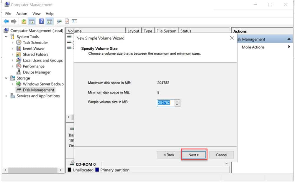 วิธีการสร้างไดร์ (Partition) ที่เป็น Offline ให้เป็น Online พร้อมใช้งาน สำหรับ Windows