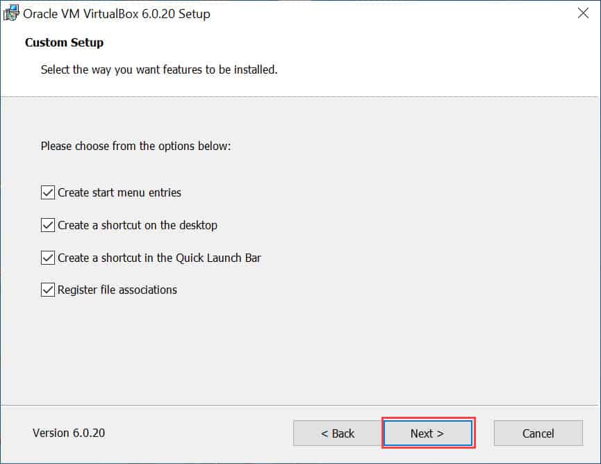 วิธีติดตั้ง Oracle VM VirtualBox 6.0 สำหรับ Windows
