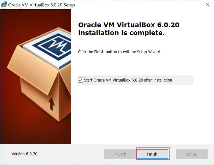 วิธีติดตั้ง Oracle VM VirtualBox 6.0 สำหรับ Windows