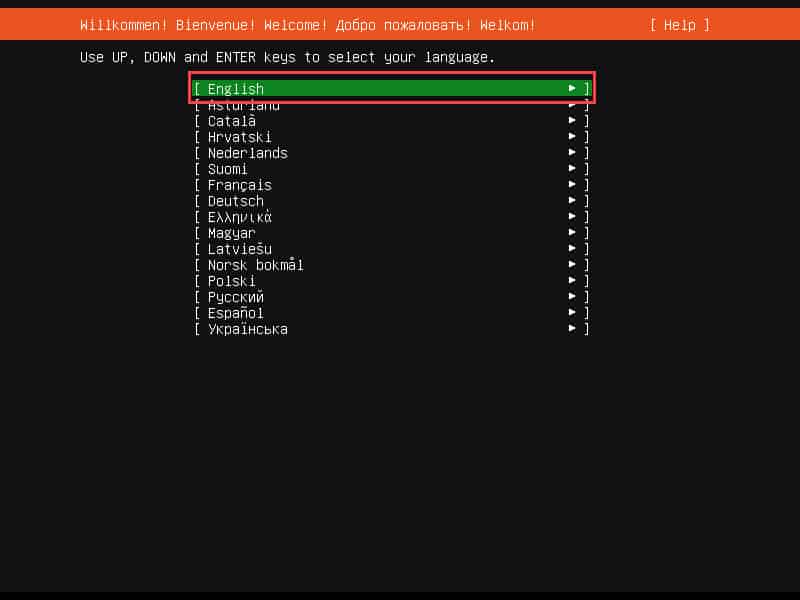 วิธีติดตั้ง Ubuntu Server 20.04 LTS