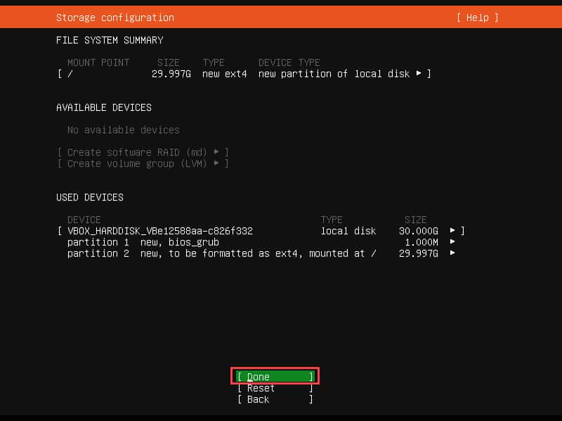 วิธีติดตั้ง Ubuntu Server 20.04 LTS