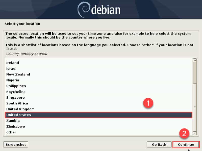 วิธีติดตั้ง Debian 10 แบบ Graphical install (GUI)