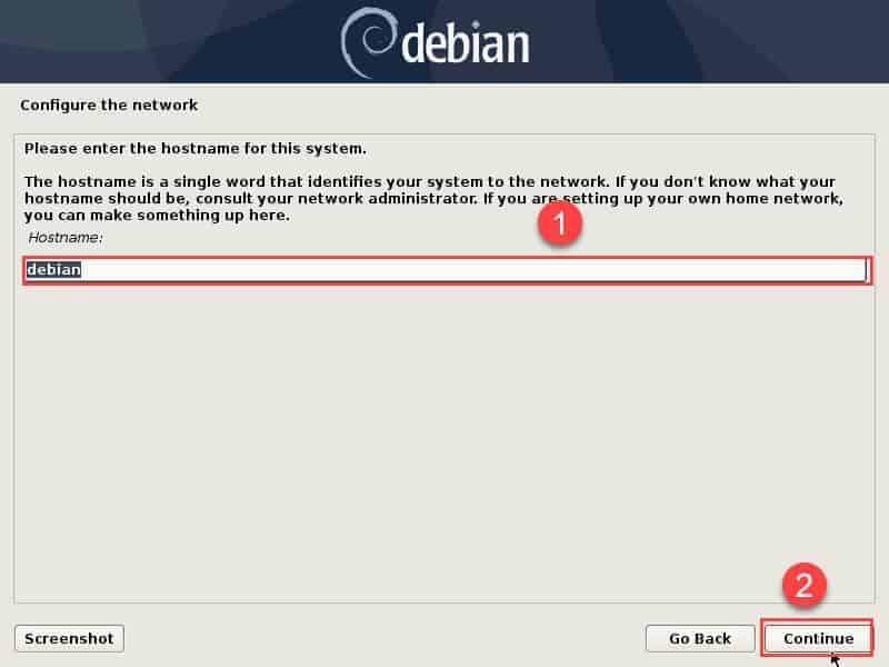 วิธีติดตั้ง Debian 10 แบบ Graphical install (GUI)