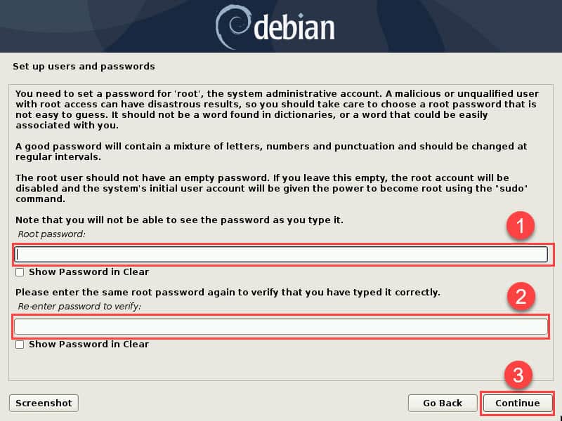 วิธีติดตั้ง Debian 10 แบบ Graphical install (GUI)