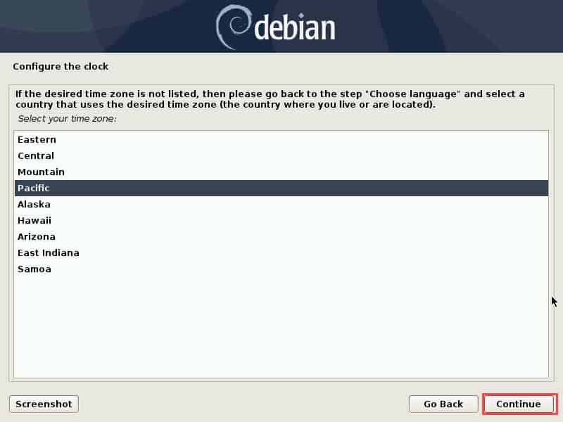 วิธีติดตั้ง Debian 10 แบบ Graphical install (GUI)