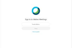 วิธีติดตั้งโปรแกรม Cisco Webex Meetings บน Windows