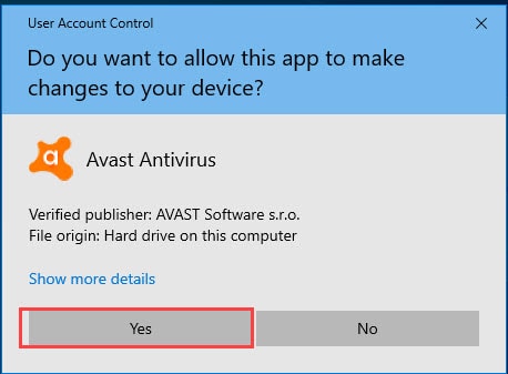 วิธีติดตั้งโปรแกรม Avast Free Antivirus