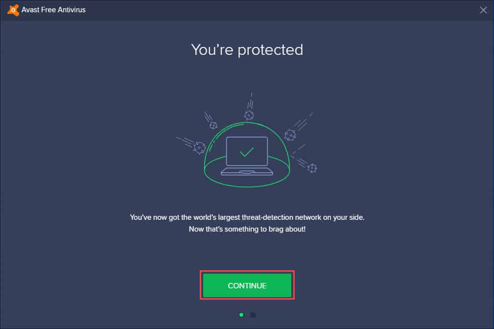 วิธีติดตั้งโปรแกรม Avast Free Antivirus