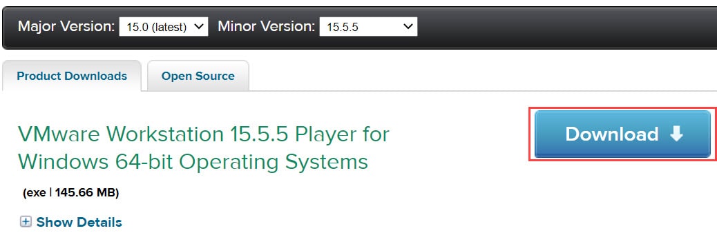 วิธีติดตั้ง VMware Workstation 15 Player