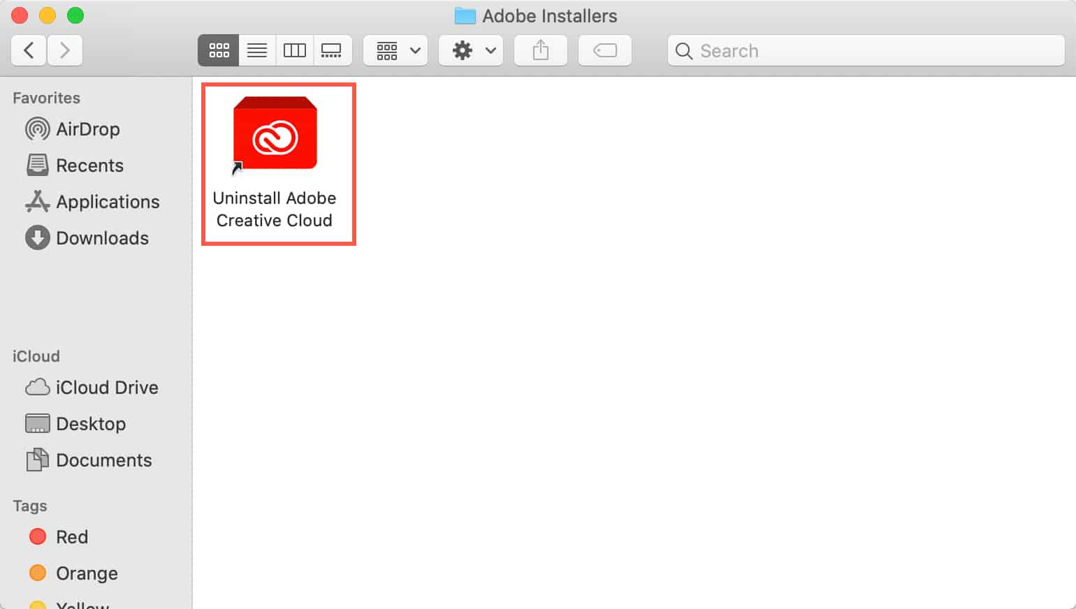 วิธีลบโปรแกรม Adobe Creative Cloud ออกจาก macOS