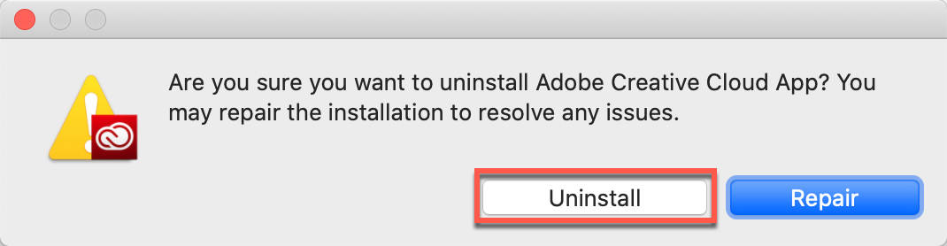 วิธีลบโปรแกรม Adobe Creative Cloud ออกจาก macOS