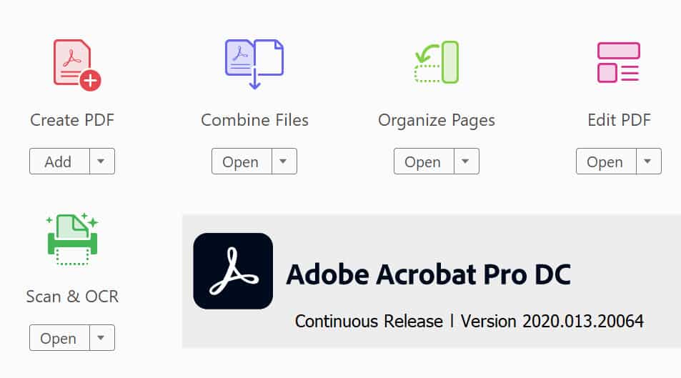 ดาวน์โหลดโปรแกรม Adobe Acrobat Pro DC (ติดตั้งแบบออฟไลน์)