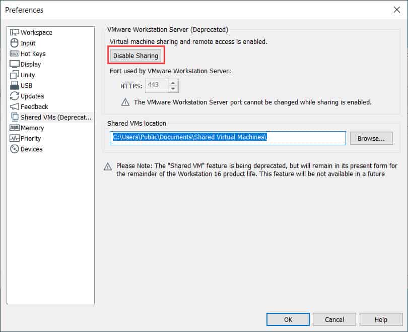 XAMPP ไม่สามารถ Start Apache ได้ เนื่องจาก VMware Workstation ใช้ Port 443