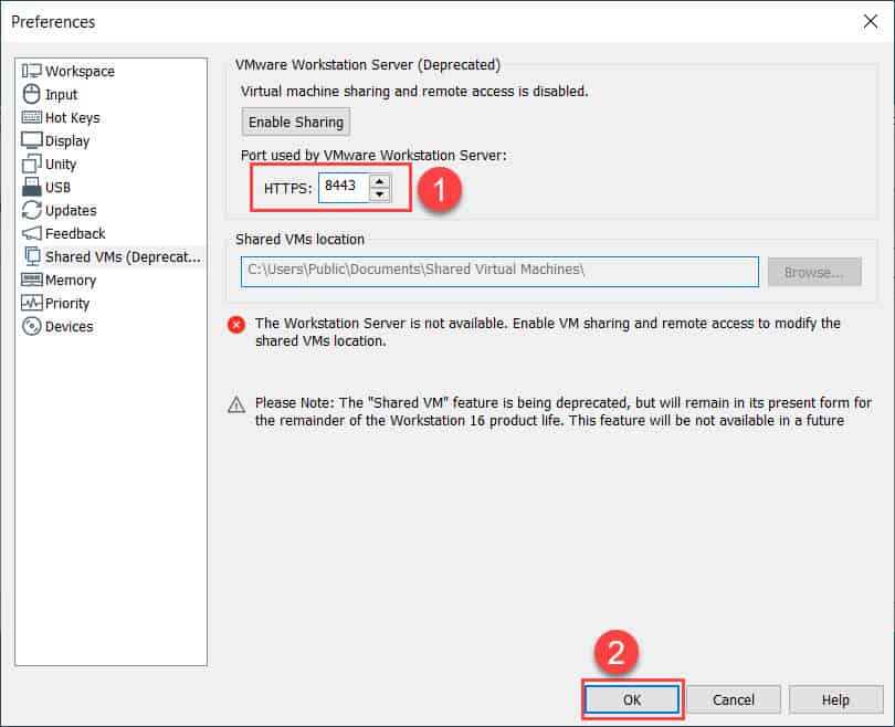 XAMPP ไม่สามารถ Start Apache ได้ เนื่องจาก VMware Workstation ใช้ Port 443