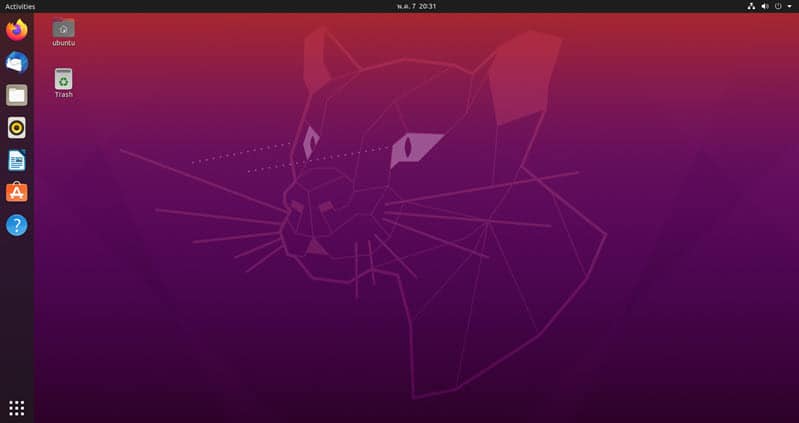 วิธีติดตั้ง Ubuntu Desktop 20.04 LTS