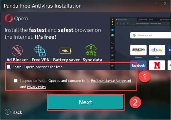 วิธีติดตั้ง Panda Free Antivirus 2021 (Panda Dome)