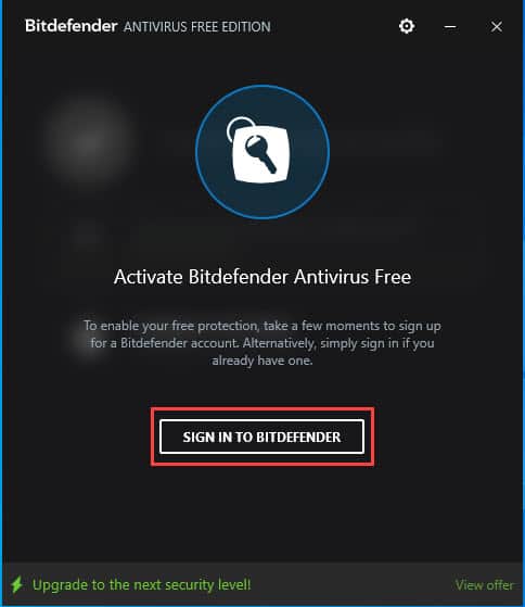 วิธีติดตั้ง Bitdefender Antivirus Free Edition