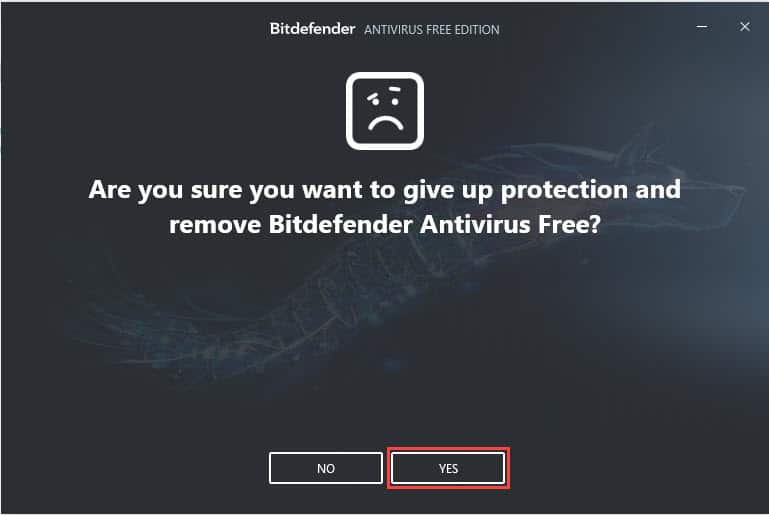 วิธีถอนการติดตั้ง Bitdefender Antivirus Free Edition