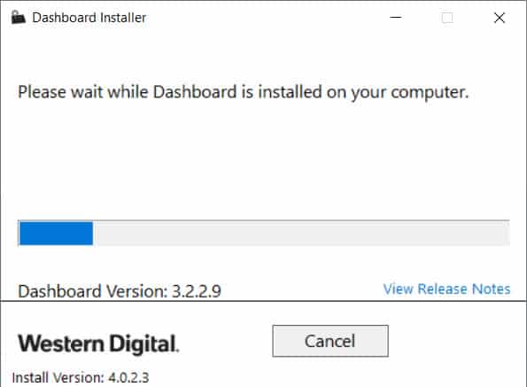 วิธีติดตั้งโปรแกรม Western Digital Dashboard