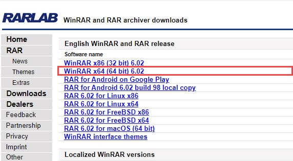 วิธีติดตั้งโปรแกรม WinRAR