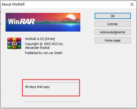 วิธีติดตั้งโปรแกรม WinRAR