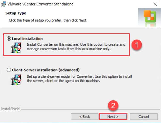 วิธีติดตั้ง VMware vCenter Converter Standalone 5.0