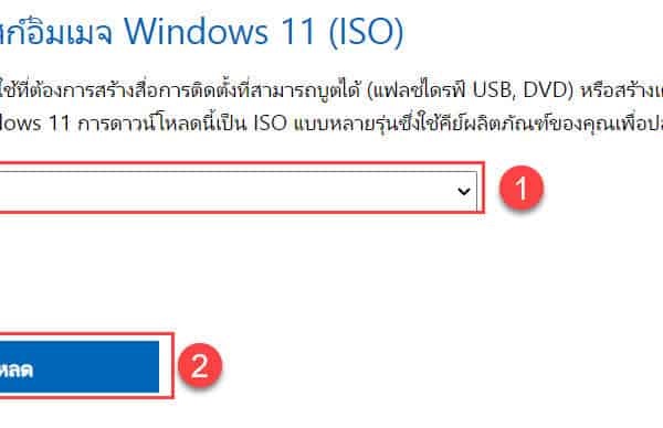 วิธีดาวน์โหลด Windows 11 (.ISO) จาก Microsoft