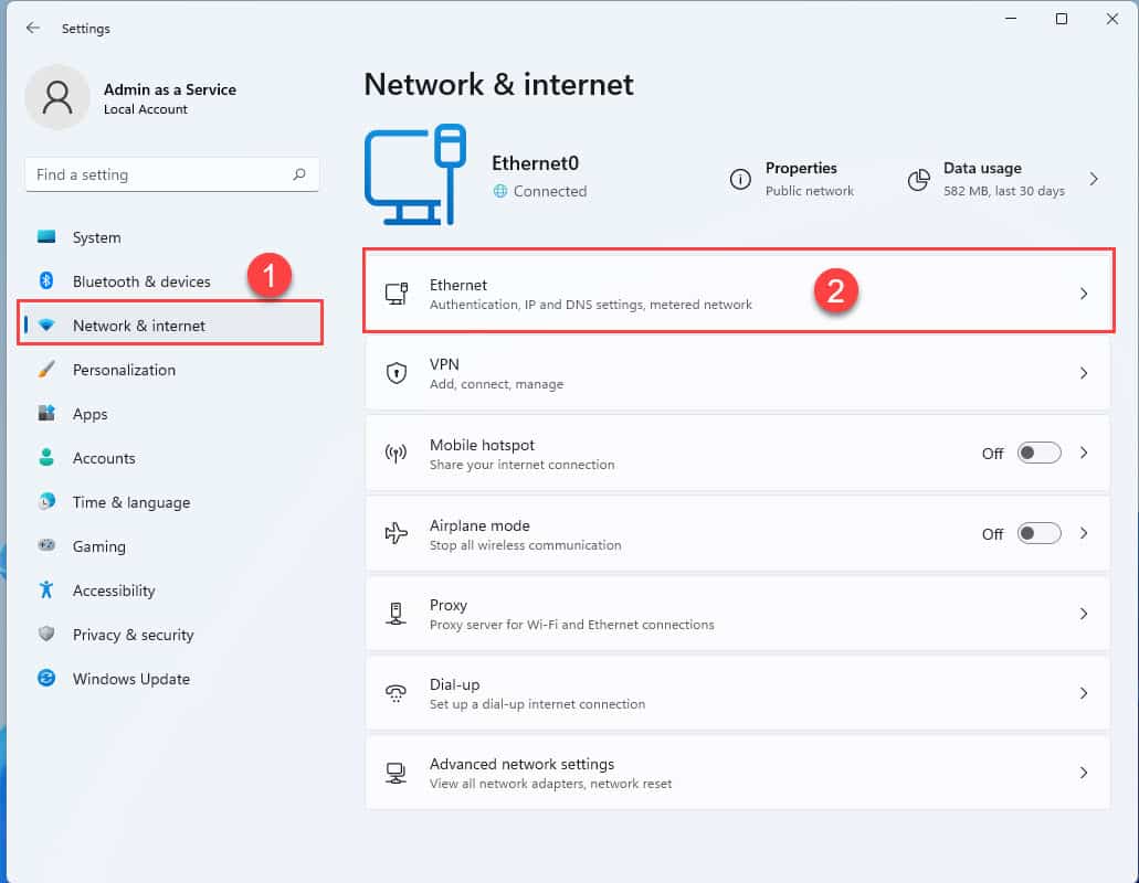 วิธีตั้งค่า Windows 11 Static IP Address