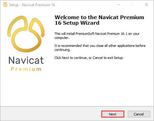 วิธีติดตั้งโปรแกรม Navicat Premium