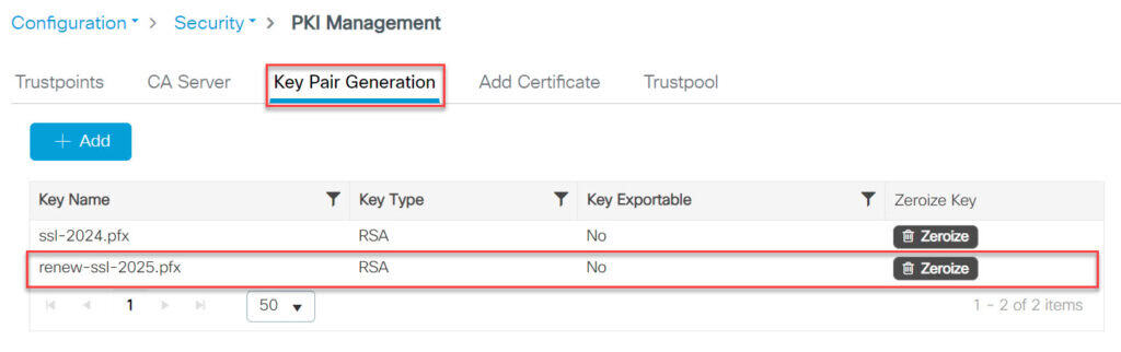 วิธีเปลี่ยน SSL Web Auth ใน Cisco Catalyst 9800-CL Wireless Controller