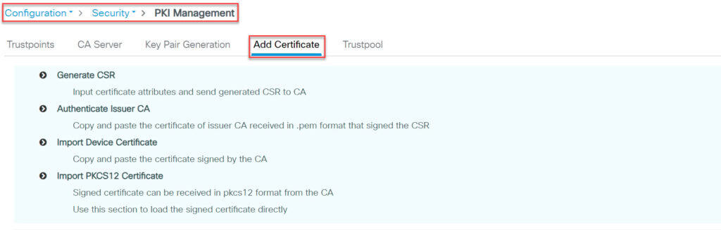 วิธีเปลี่ยน SSL Web Auth ใน Cisco Catalyst 9800-CL Wireless Controller